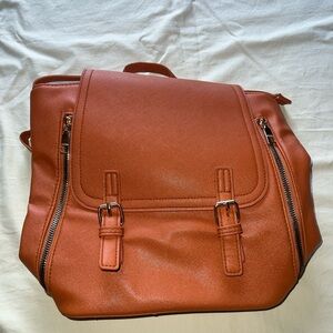 Elegant Brown Backpack for Women